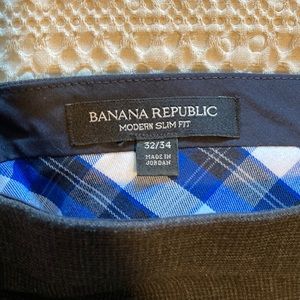 Banana Republic modern slim fit pants 32x34